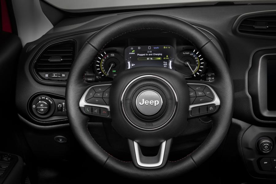 Панель приборов Jeep Renegade Trailhawk Plug-in Hybrid (BU) 2019 года  (WW) (фото 16 из 25)